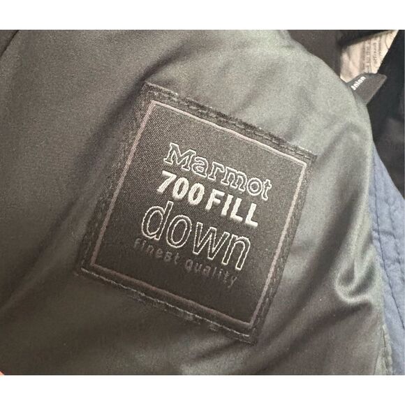 Marmot Women’s Montreal Down Coat Navy Blue Small NWT - Picture 10 of 10